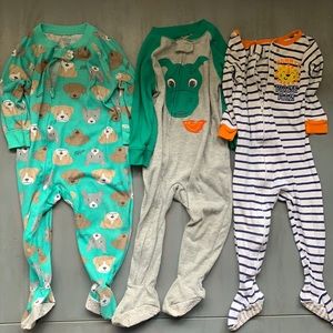 12 month footie pajamas